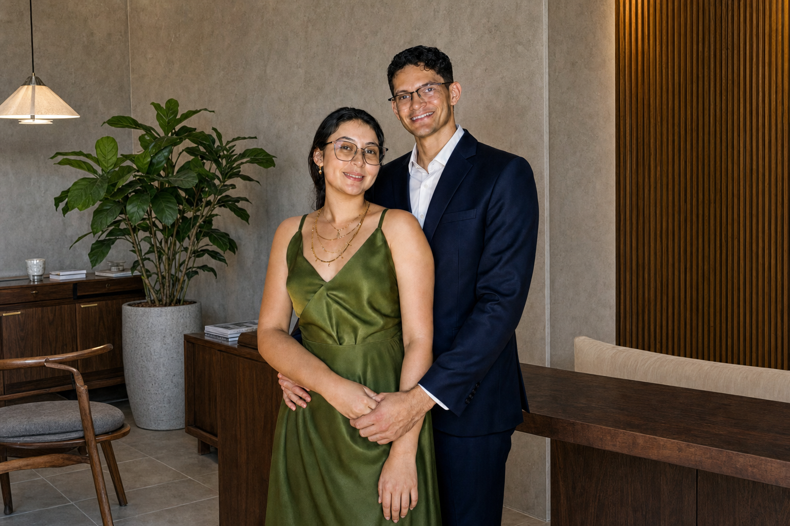Picture of the founders Iago Mota and Julia Furtuna